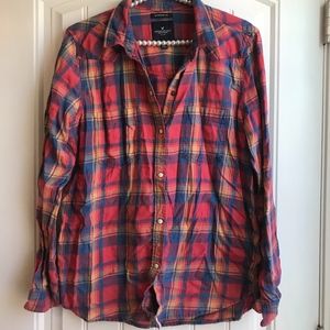 American Eagle Boyfriend Flannel